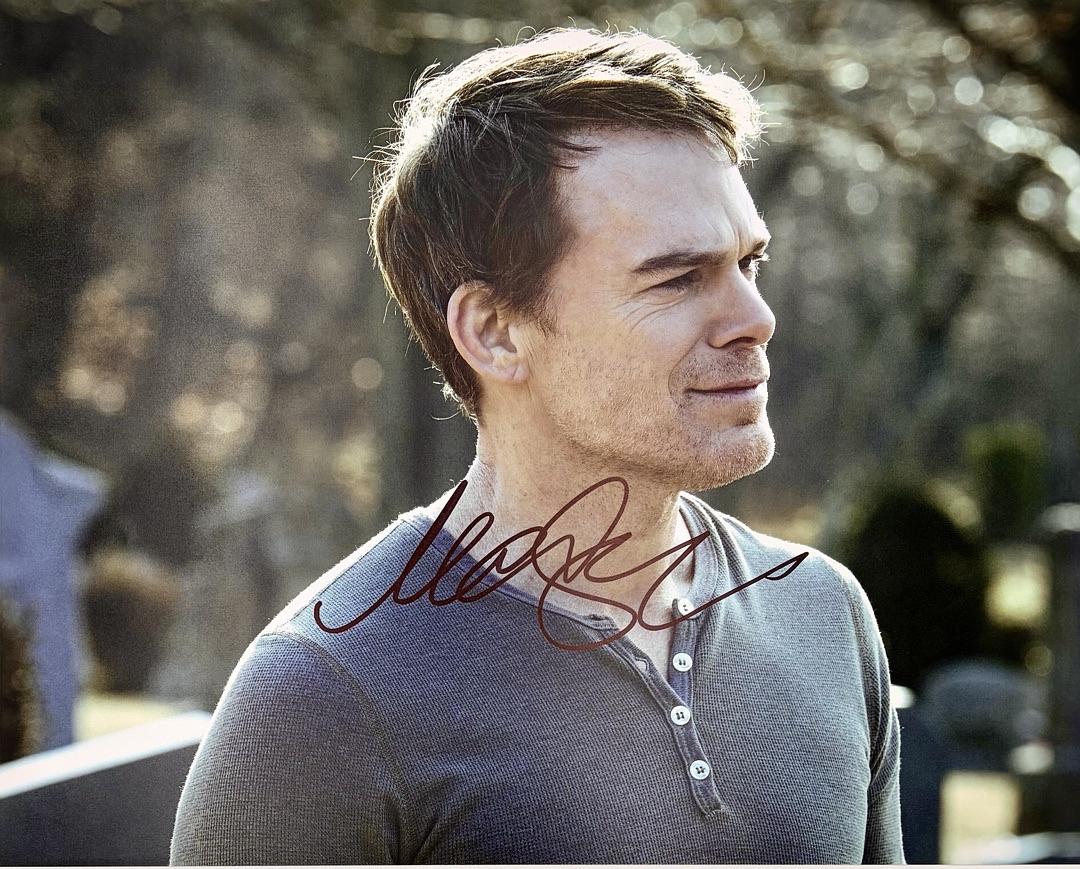 Michael C. Hall signed 11x14 (Dexter) - SWAU COA